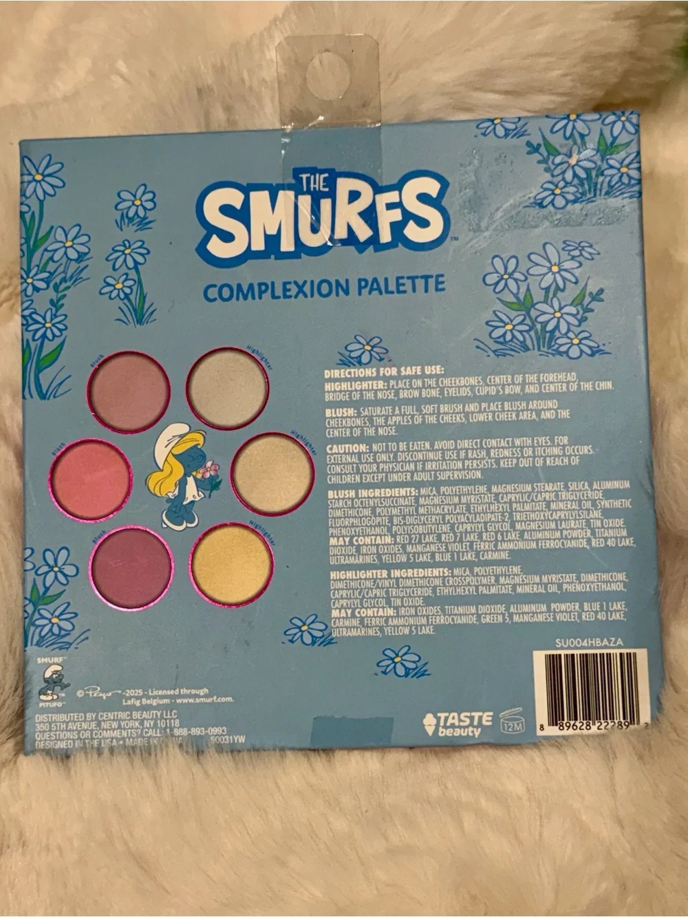 New* The Smurfs Complexion Palette
